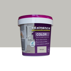 Peinture carrelage gris pur satin RESINENCE Color 0.25l de marque RESINENCE, référence: B9231600