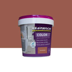 Peinture carrelage terracotta satin RESINENCE Color 0.25l de marque RESINENCE, référence: B9231700