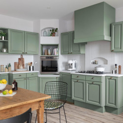 Peinture meuble, V33 Rénovation cuisine et bain, 0.075l, vert sauge satin - V33