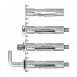 Chevilles PLAC avec vis Cruciforme M4 x 20 mm - RAWL