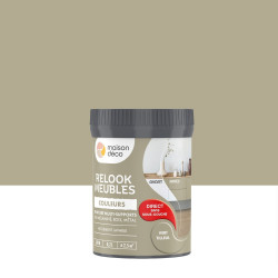 Peinture Relook meuble MAISON DECO vert tilleul satine 200 ml de marque MAISON DECO, référence: B9238300