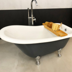 Résine colorée renov sanitaire RESINENCE, blanc satiné, 0.5 l - RESINENCE