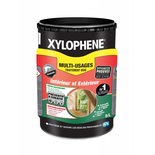 Traitement du bois multiusage XYLOPHENE multi-usages 5 l - XYLOPHENE