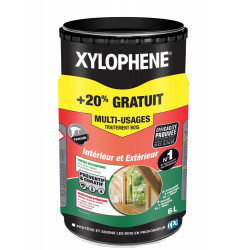 Traitement du bois multiusage XYLOPHENE multi-usages 5 l + 20% gratuit - XYLOPHENE