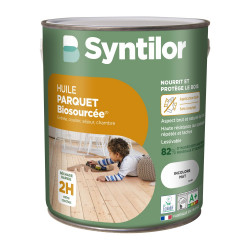 Huile parquet Nature protect SYNTILOR incolore mat 2.5 l - SYNTILOR