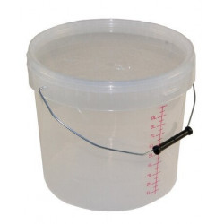 Seau gradué + couvercle NESPOLI 12.5 l - NESPOLI