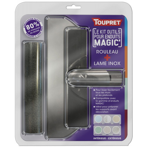 Kit outils rouleau et lame Magic' TOUPRET - Toupret