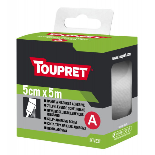 Bande a fissures arme TOUPRET, L.5 m x l.5cm - Toupret