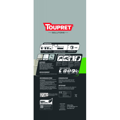 Enduit multifonction en poudre 5 kg - Toupret