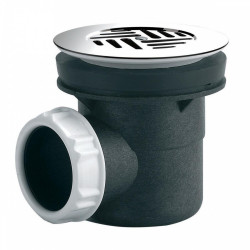 Bonde de douche diam.60 grille diam.85 sortie horizontal D40 - VALENTIN