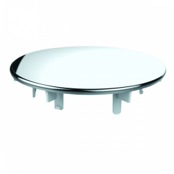 Capot chrome diam.116 pour bonde extra plate - VALENTIN