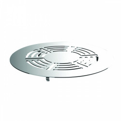 Grille inox diam.90 pour bonde extra plate - VALENTIN