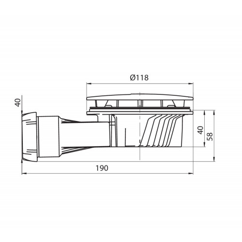 Kits complets pour receveur de douche, Diam.90 mm, WIRQUIN - WIRQUIN