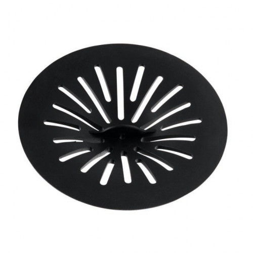 Filtre universel en silicone éco-responsable noir, Ø 110mm - WIRQUIN