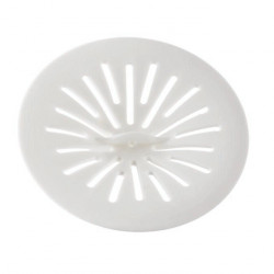 Filtre universel silicone éco-responsable blanc, Ø 110mm - WIRQUIN
