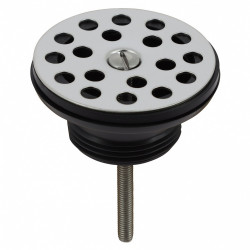 Bonde avec grille sans trop-plein à écoulement libre recyclé NICOLL Diam.63 mm - NICOLL