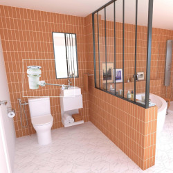 Bonde de lavabo inox automatique 33/48 mm - VALENTIN