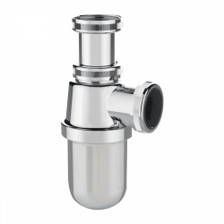 Siphon pour lavabo 35/105 diam.32 chrome - VALENTIN