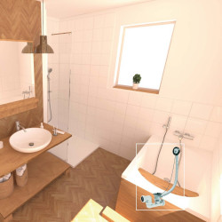 Vidage de baignoire bouchon diam.70 - VALENTIN