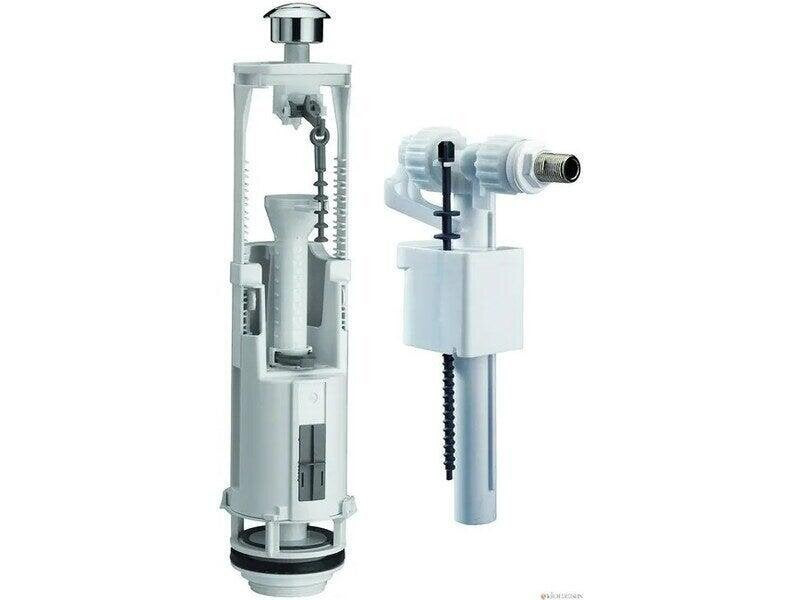 Chasse d'eau + robinet flotteur silencieux Siamp Optima compact - vue 3