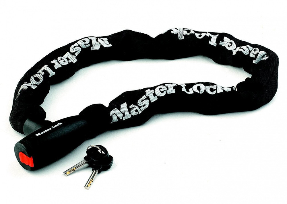 Antivol moto MASTER LOCK Chaîne en acier cémenté de 10 mm 1 de longueur - vue 3