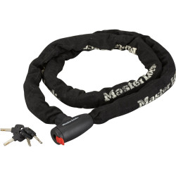 Chaîne antivol moto, MASTER LOCK, L.2 m x diam.10 mm de marque MASTER LOCK, référence: B9249000