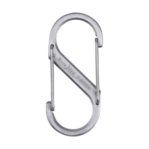 Mousqueton double entrée inox argenté 5cm 4,5kg nite ize - Sans marque