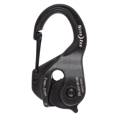 Tendeur en aluminium noir pour ficelle de 2 à 5mm nite ize - NITE IZE