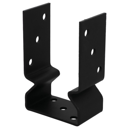 Sabot de charpente universel acier zingue noir Magnodur 91x150x60, SUKI - SUKI