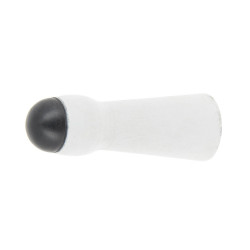 Butée de porte à fixer au mur CHRISLIGNE bois blanc L.8 x H.3 x l.3 cm de marque CHRISLIGNE, référence: B9255400
