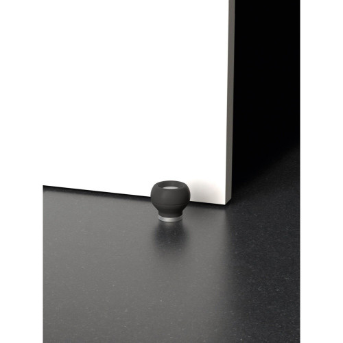 Butée de porte à fixer au sol REI plastique SOFT 2 ANTHRACITE - REI