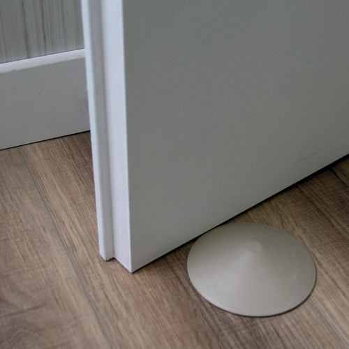Cale porte amovible CHRISLIGNE caoutchouc beige L. 11.8 x H. 2.7 x l. 11.8 cm - LINEA BERTOMANI
