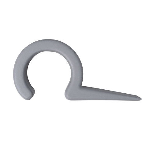 Cale porte amovible REI escargot plastique anthracite 44 x 24 x 90 mm - REI