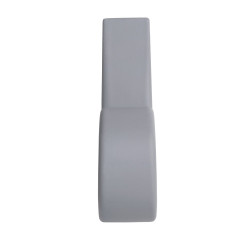 Cale porte amovible REI escargot plastique anthracite 44 x 24 x 90 mm - REI