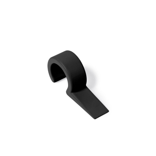 Cale porte amovible REI escargot plastique noir 44 x 24 x 90 mm - REI
