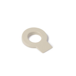 Cale porte amovible REI Lock plastique sable mat L6.3 cm x l.8.2 cm Voir les détails du produit - REI