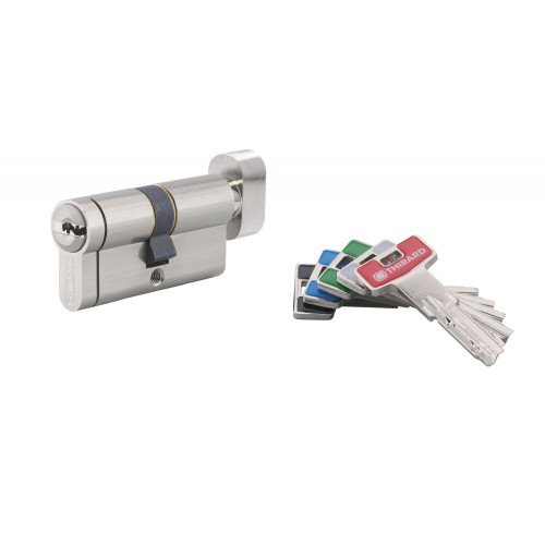 Cylindre de serrure THIRARD Transit 2 bouton L.30 + 30 mm - THIRARD 