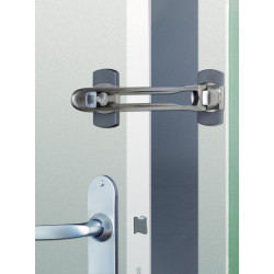 Entrebailleur de porte zamak, SOCONA Most, gris - SOCONA