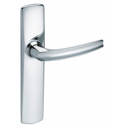 2 Poignées De Porte Rivangers Sans Trou Vachette, Zamak Entraxe 165 Mm de marque VACHETTE, référence: B9259100