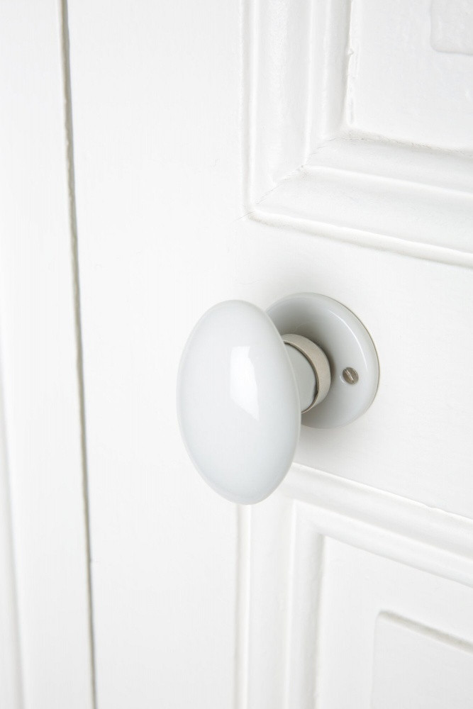 Bouton De Porte Nickelé Inspire Sans Trou