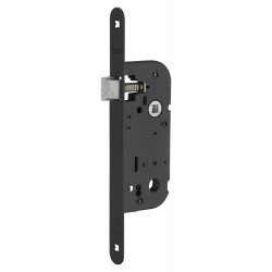 Serrure à encastrer réversible, axe 40x70 mm bec de cane, finition noir de marque THIRARD , référence: B9261200