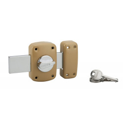 Verrou corvette bouton/cylindre 30p160, bronze de marque THIRARD , référence: B9264900