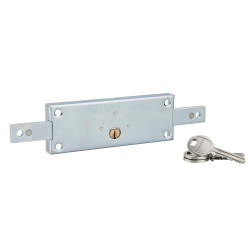 Serrure en applique THIRARD, axe 80 mm, à clé, ouverture vertical de marque THIRARD , référence: B9265900