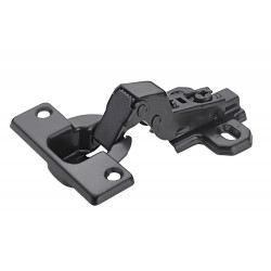 Charnière Slide On Semi Applique, HETTICH, 35 mm, noir de marque HETTICH, référence: B9267200