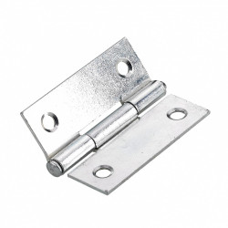 Lot de 2 charnières universel acier pour meuble, L.36 x l.45 mm de marque HETTICH, référence: B9267700