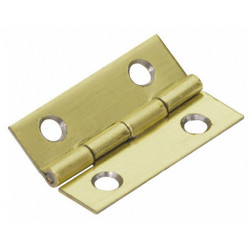 Lot de 8 charnières universelles acier pour meuble, L.30 x l.20 mm - HETTICH