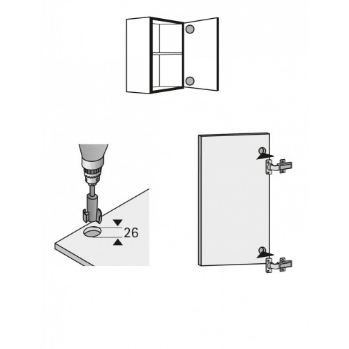 Mèche acier pour meuble - HETTICH