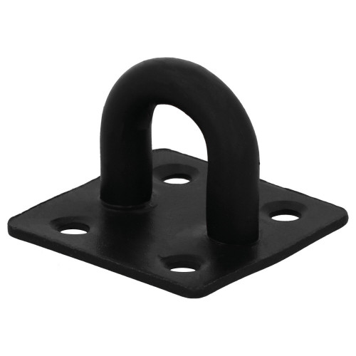 Oeil sur platine acier zingue noir Magnodur 38x38x30, SUKI - SUKI
