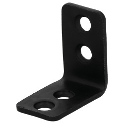 Equerre acier zingue noire Magnodur 25x25x15, SUKI de marque SUKI, référence: B9272100
