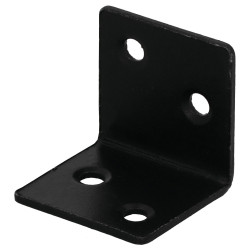 Equerre acier zingue noire Magnodur 30x30x30, SUKI de marque SUKI, référence: B9272200